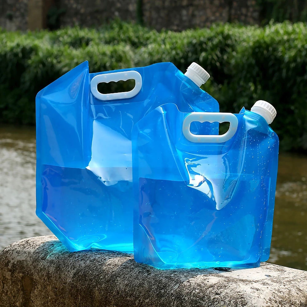 Water Bag Collapsible - 5/10L Portable Camping Water Bag Foldable