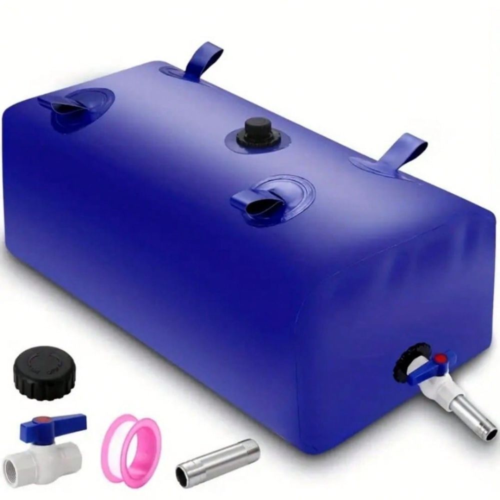 Water Bag Collapsible - Large Collapsible Water Tank For Garden,
