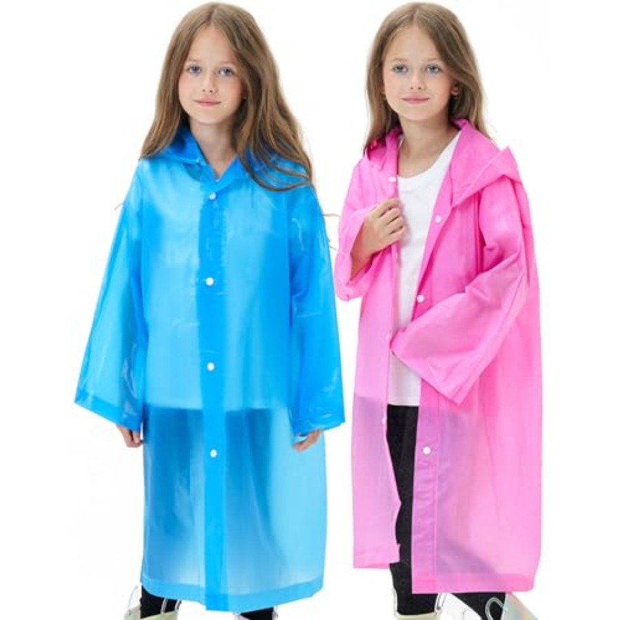 2 Pack Reusable Waterproof Rai - Emergency Poncho Rain のレビューと価格