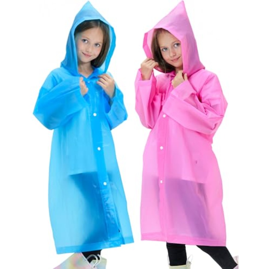 2 Pack Reusable Waterproof Rai - Emergency Poncho Rain のレビューと価格