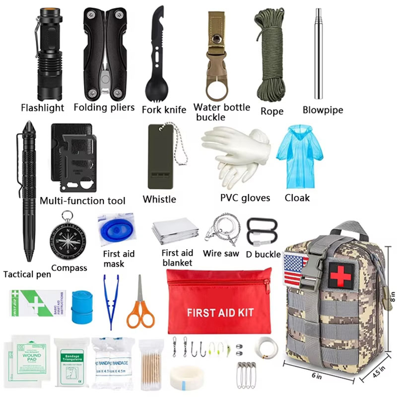 Survival First Aid Kit Surviva - Bivy Bag Emergency のレビューと価格