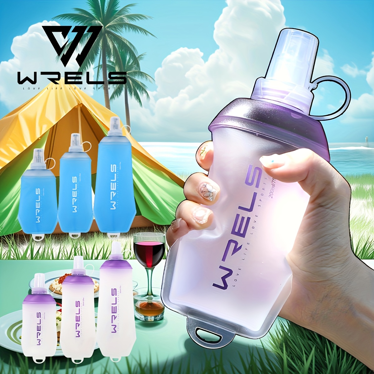 WRELS Folding Collapsible Soft - Water Bag Collapsible のレビューと価格