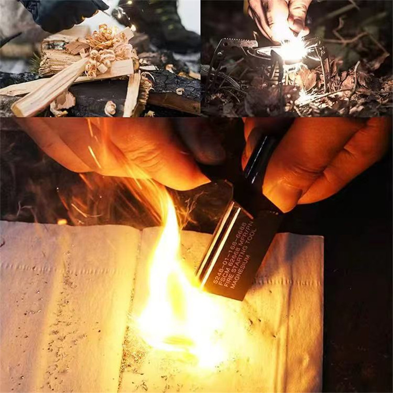 Outdoor Flint, Flint Stick, Ma - Magnesium Fire Starter のレビューと価格