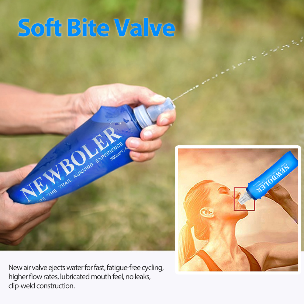 250/500/750ML Water Bottle TPU - Water Bag Collapsible のレビューと価格