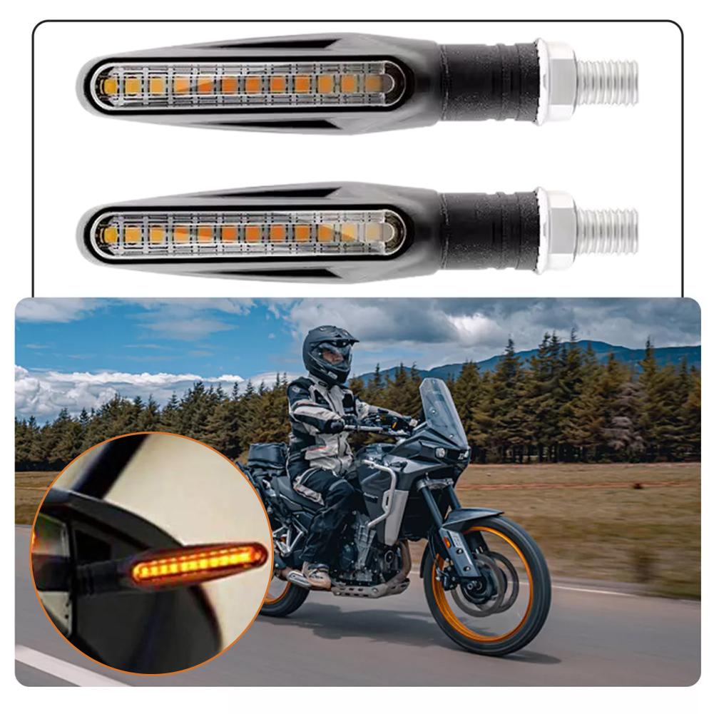 Motorcycle Led Turn Signals Di - Sos Light Strobe のレビューと価格