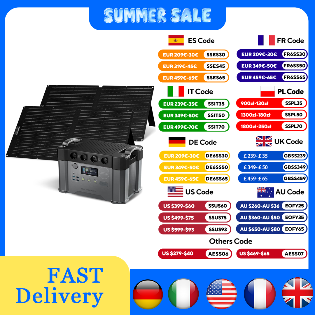 ALLPOWERS S2000 Pro Outdoor Ge - Solar Emergency Charger のレビューと価格
