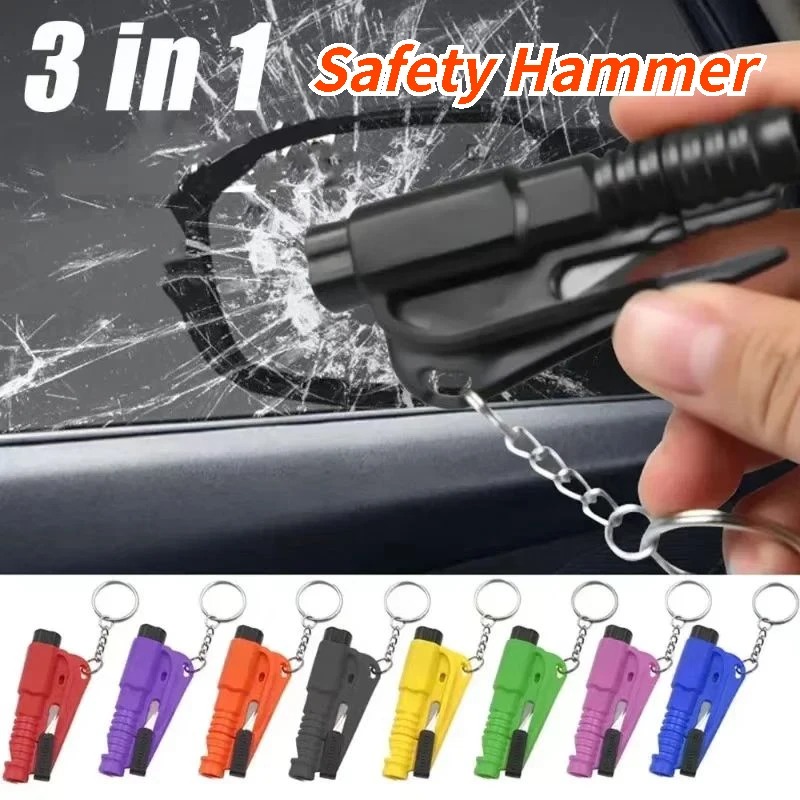 1pc Mini Safety Hammer Keychai - Rescue Rope Throw のレビューと価格
