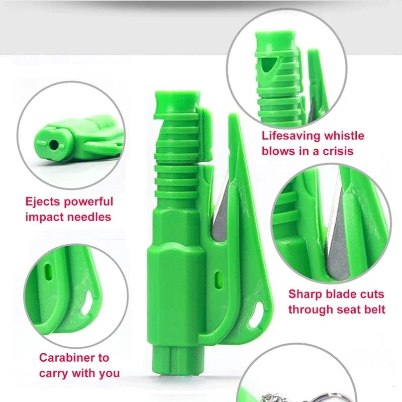 1pc Mini Safety Hammer Keychai - Rescue Rope Throw のレビューと価格