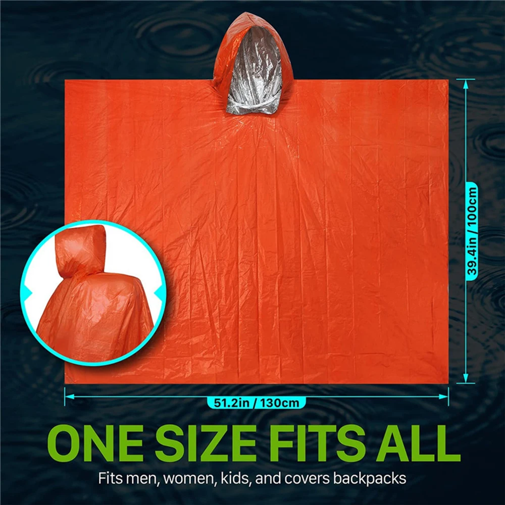 Emergency Survival Rain Hot Po - Survival Blanket Reflective のレビューと価格