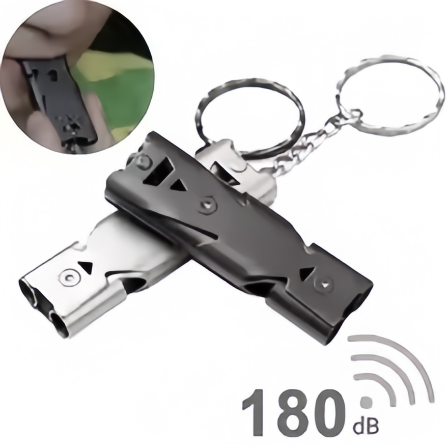 Survival Whistle Keychain–High - Emergency Whistle Loud のレビューと価格