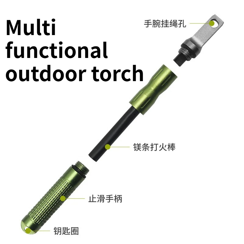 2PCS  Multifunctional Flint Wa - Magnesium Fire Starter のレビューと価格