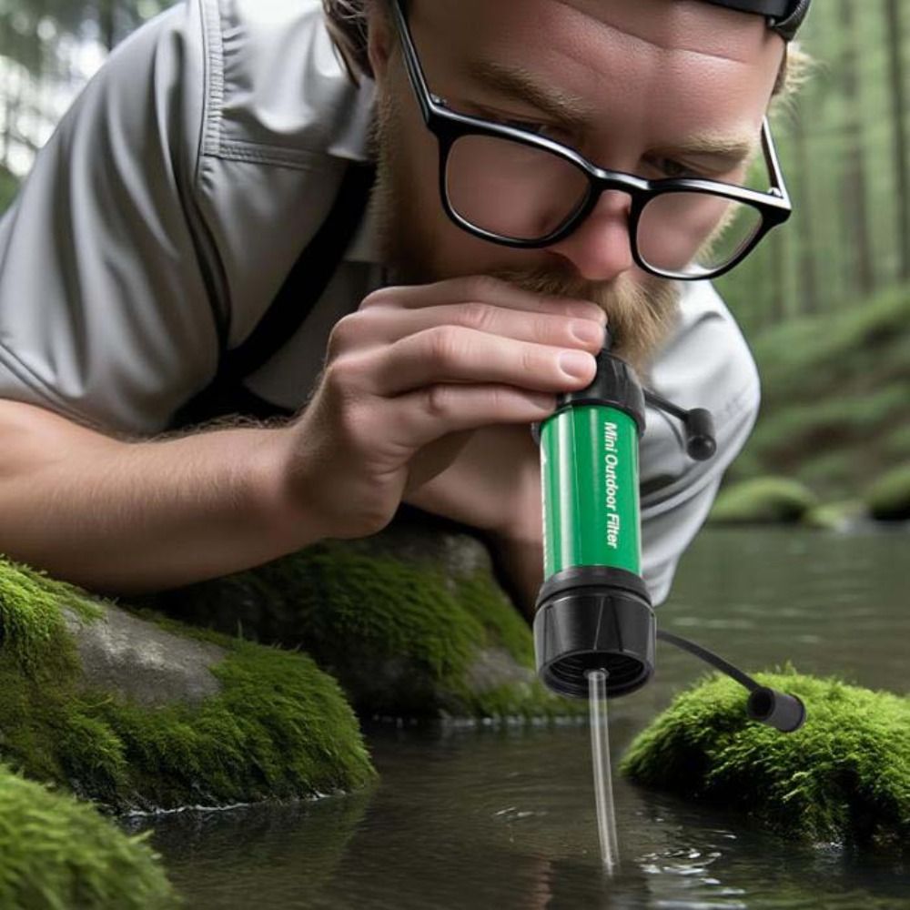 Mini Mini Water Filter Straw P - Water Purification Straw のレビューと価格