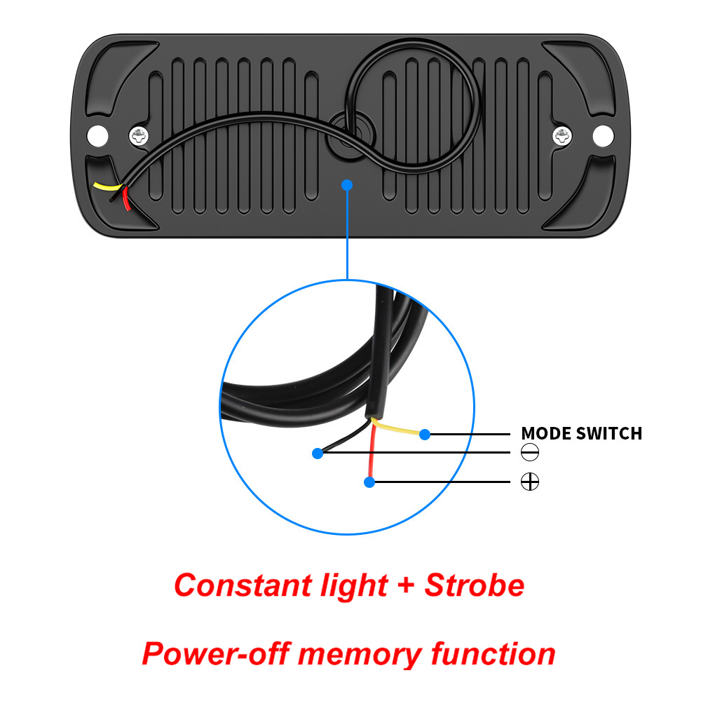 1pcs Led Strobe Warning Light  - Sos Light Strobe のレビューと価格