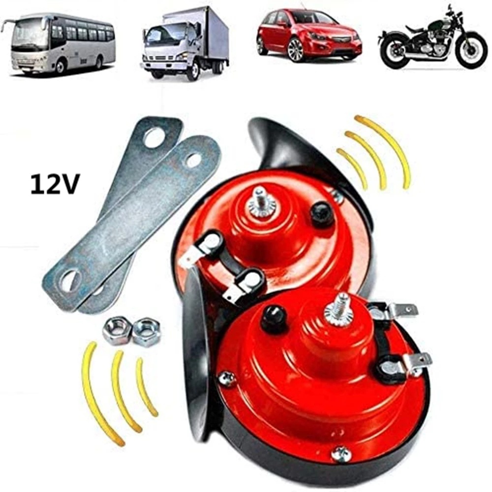 12V Super Loud Car 300DB Dual  - Emergency Whistle Loud のレビューと価格