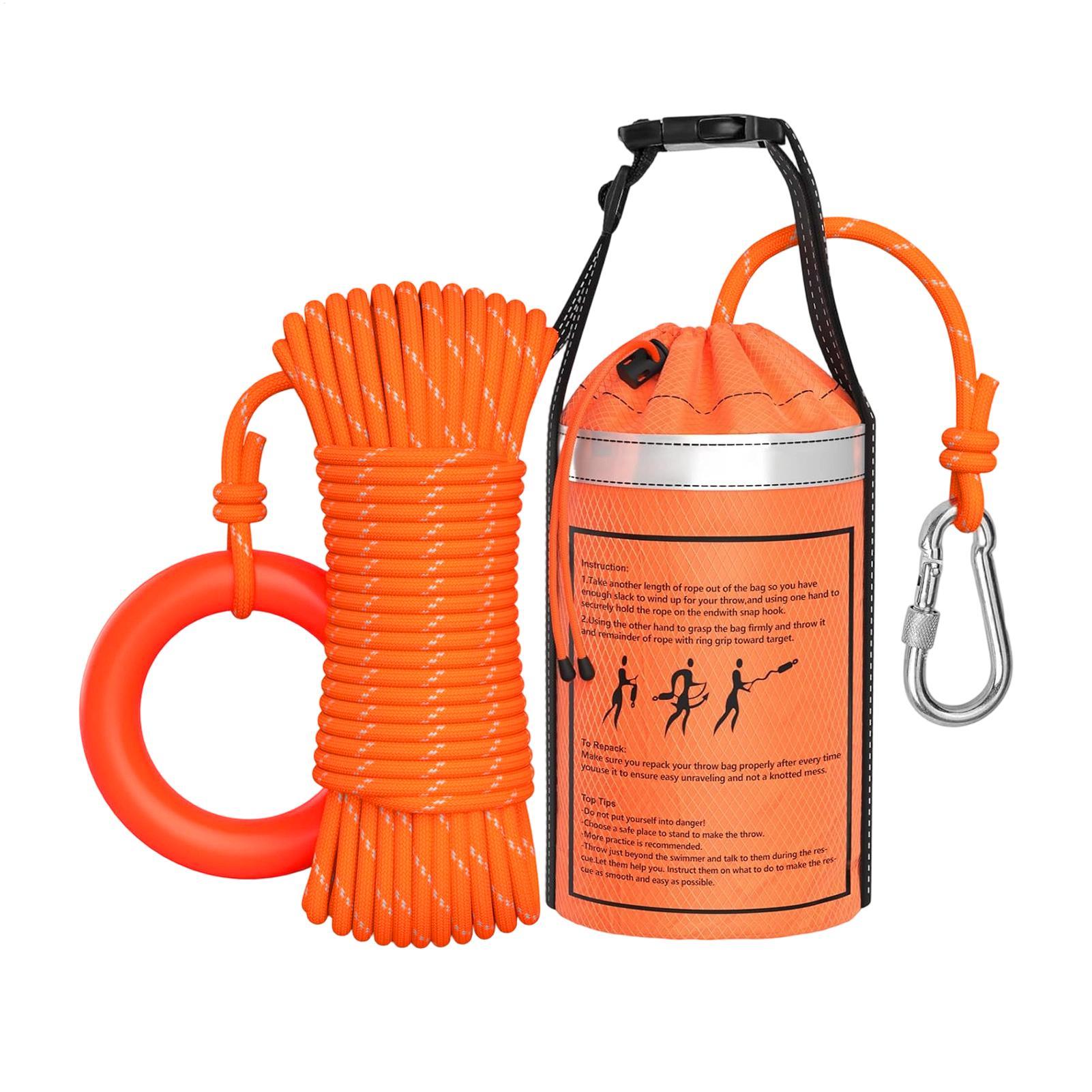 Water Rescue Throw Bag With Ro - Rescue Rope Throw のレビューと価格