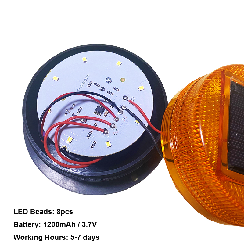 Solar LED Magnetic Warning Lig - Sos Light Strobe のレビューと価格