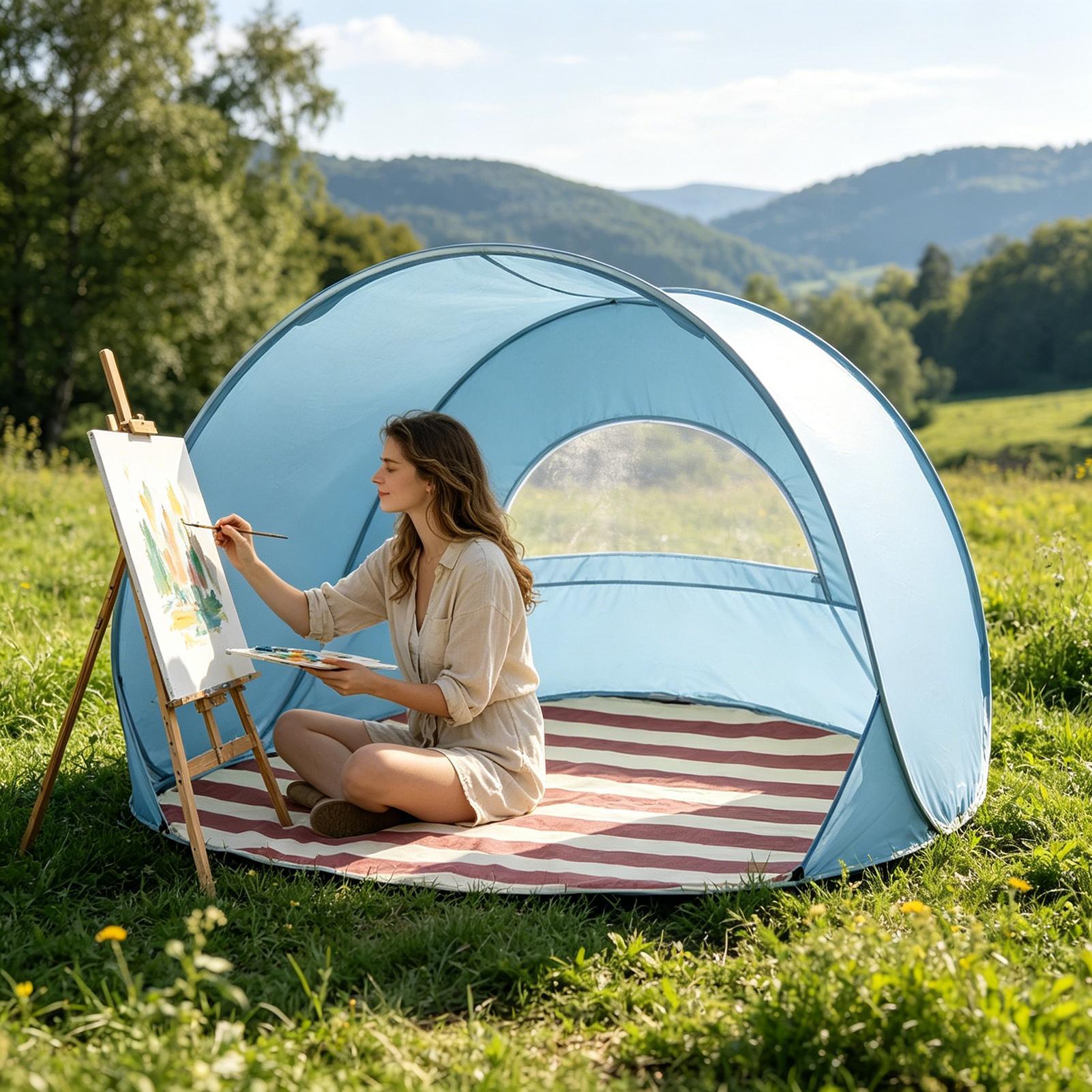 Beach Tent For Kids Lightweigh - Emergency Mylar Tent のレビューと価格