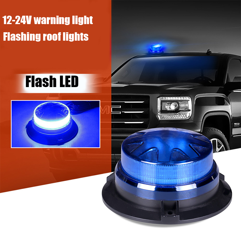 Magnetic Base LED Blue Emergen - Sos Light Strobe のレビューと価格