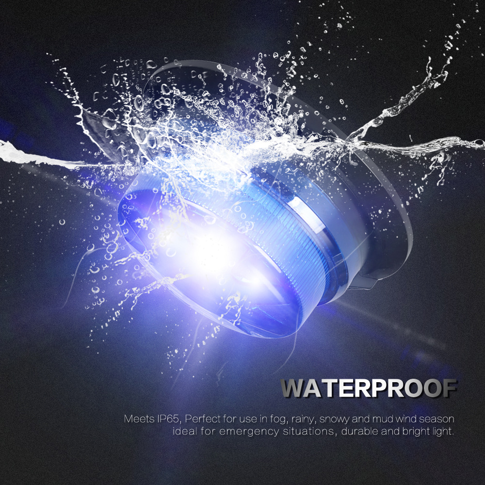 Magnetic Base LED Blue Emergen - Sos Light Strobe のレビューと価格