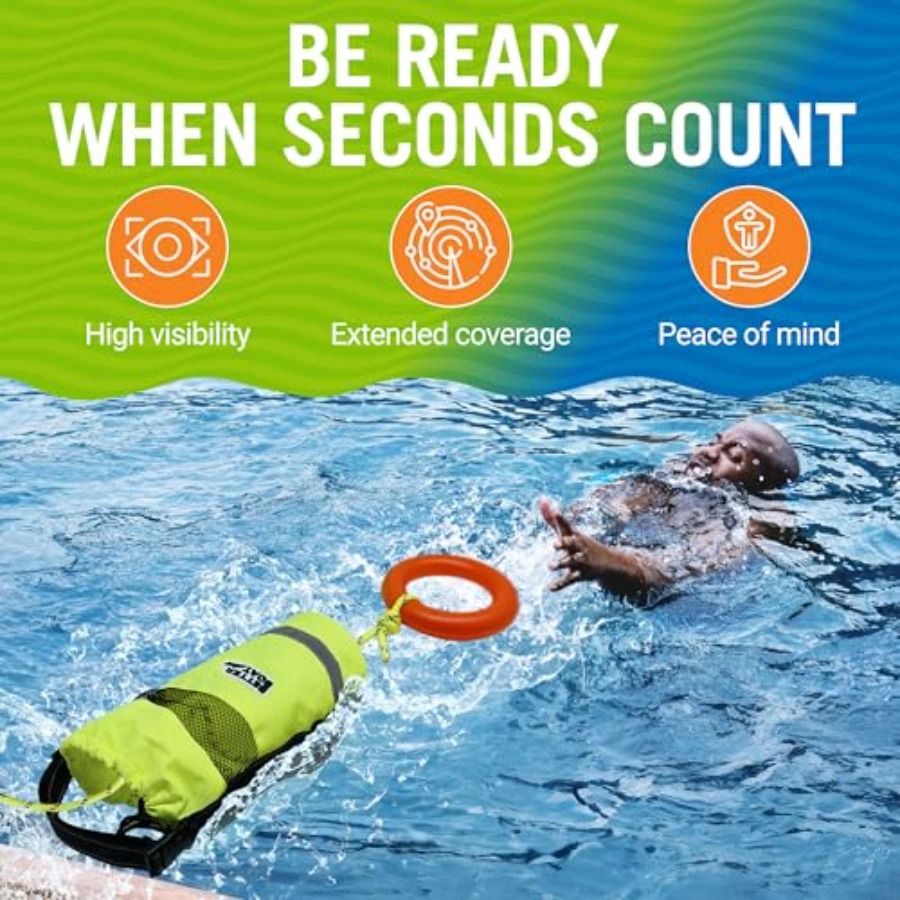 Water Throw Bag for Rescue Rop - Rescue Rope Throw のレビューと価格