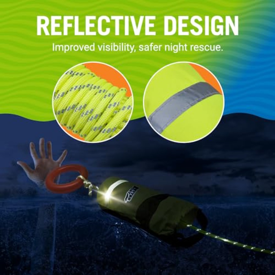 Water Throw Bag for Rescue Rop - Rescue Rope Throw のレビューと価格