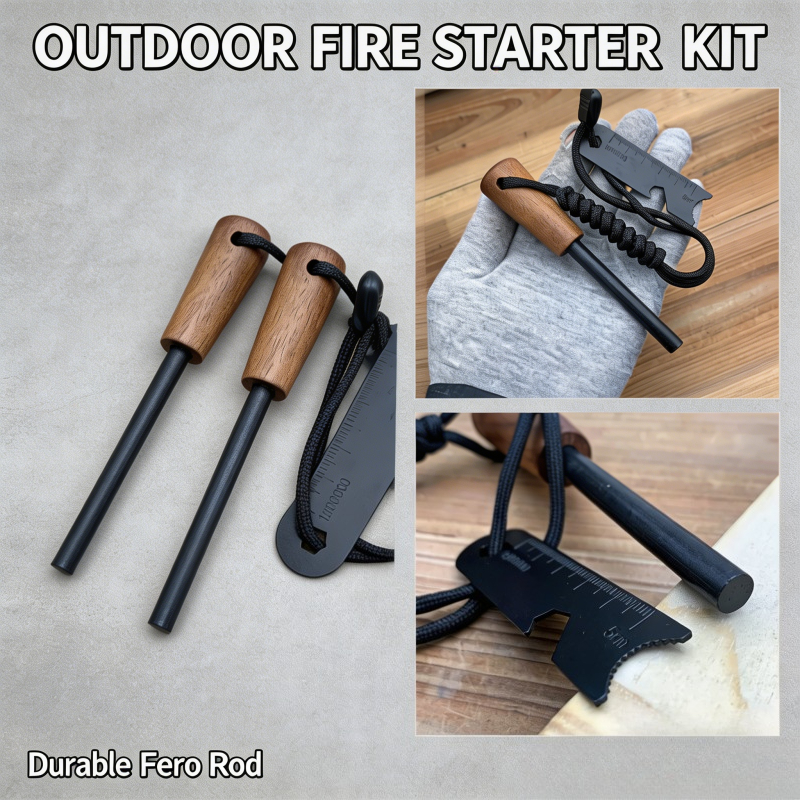 2-in-1 Bushcraft Magnesium Fir - Magnesium Fire Starter のレビューと価格