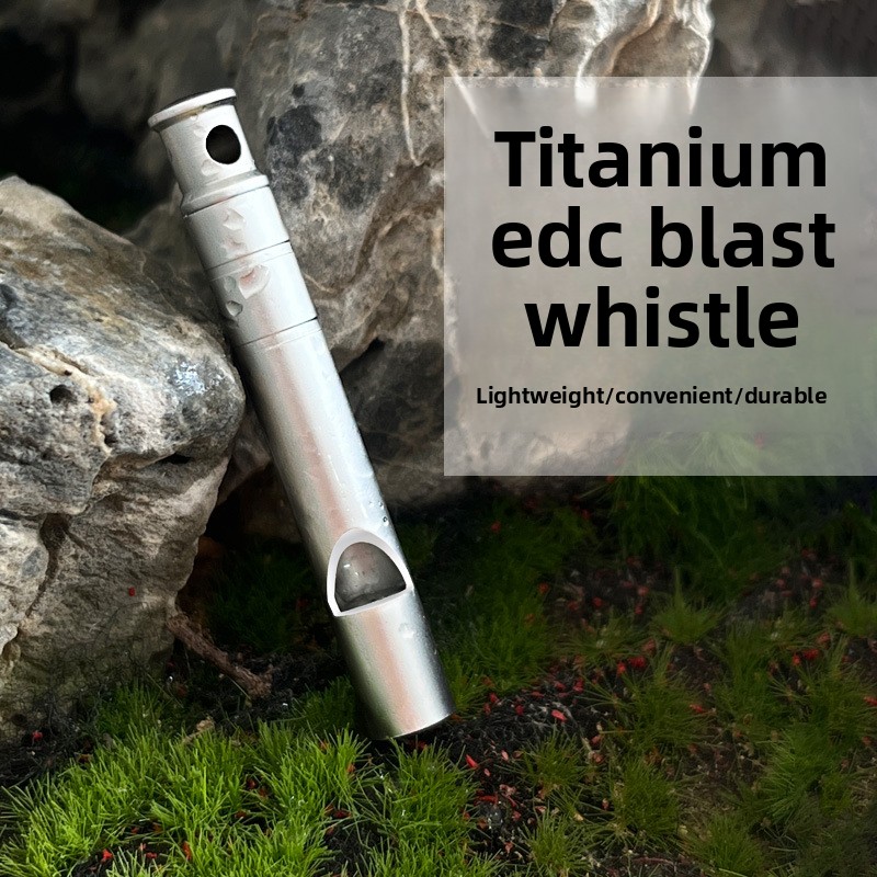 Titanium Alloy Survival Whistl - Emergency Whistle Loud のレビューと価格