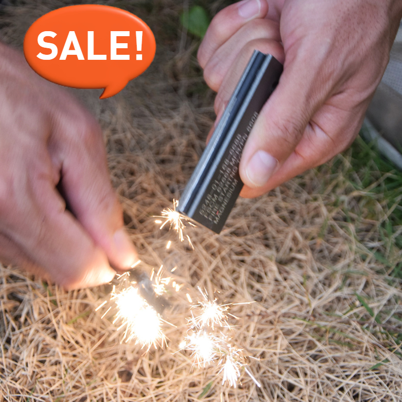 Waterproof Magnesium Flint & S - Fire Starting Kit のレビューと価格