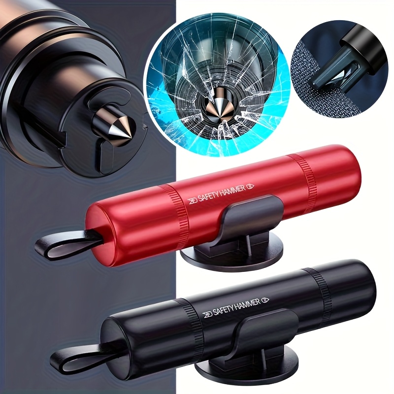 2-in-1 Car Safety Hammer with  - Rescue Rope Throw のレビューと価格