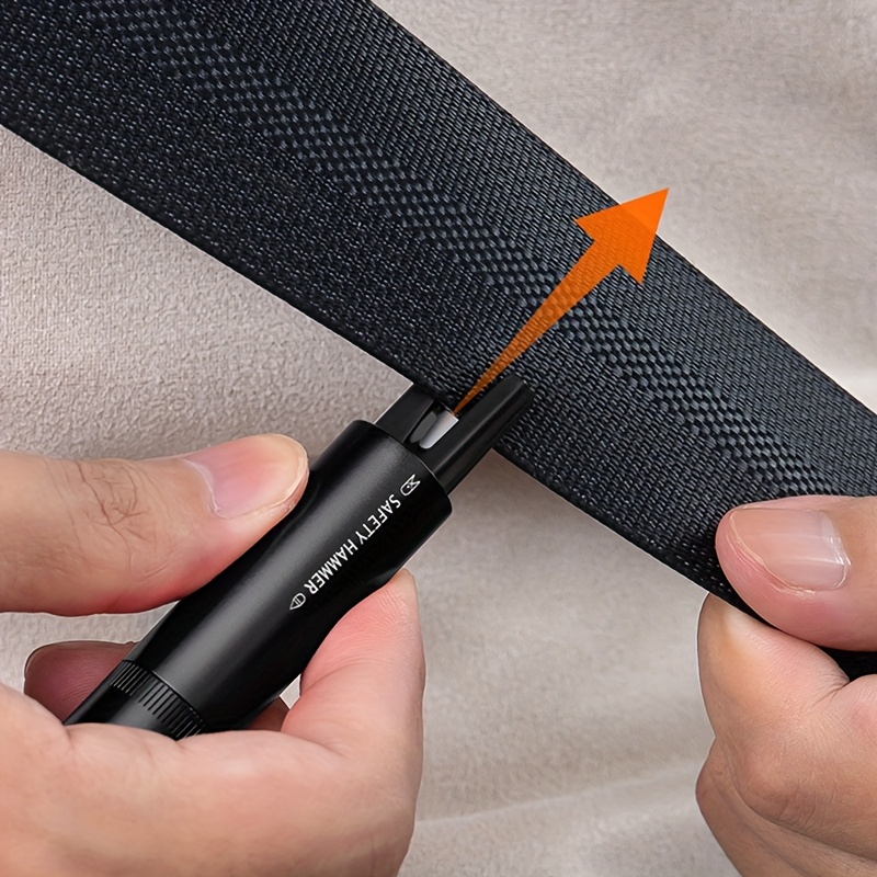 2-in-1 Car Safety Hammer with  - Rescue Rope Throw のレビューと価格