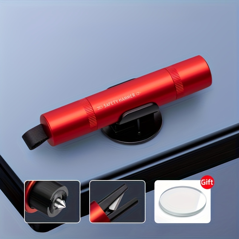 2-in-1 Car Safety Hammer with  - Rescue Rope Throw のレビューと価格