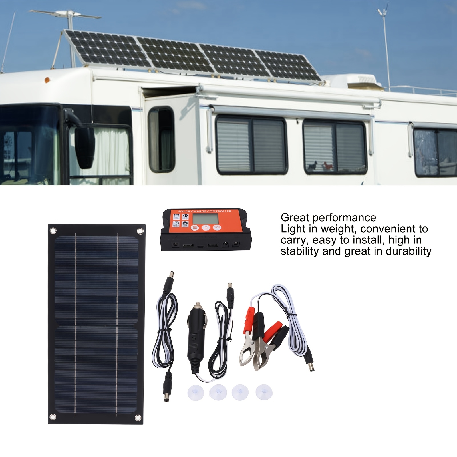 2026 New 18V 100A Solar Panel  - Solar Emergency Charger のレビューと価格