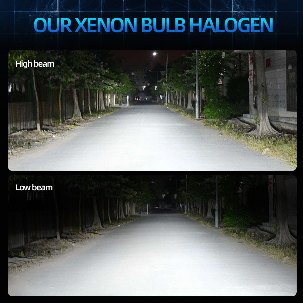 6x Combo LED Headlight 9005 H1 - Compass Lensatic のレビューと価格