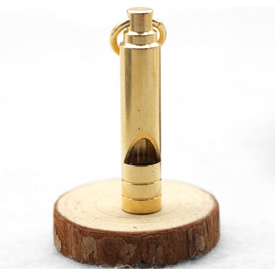 1/5pcs Brass Metal Emergency W - Emergency Whistle Loud のレビューと価格