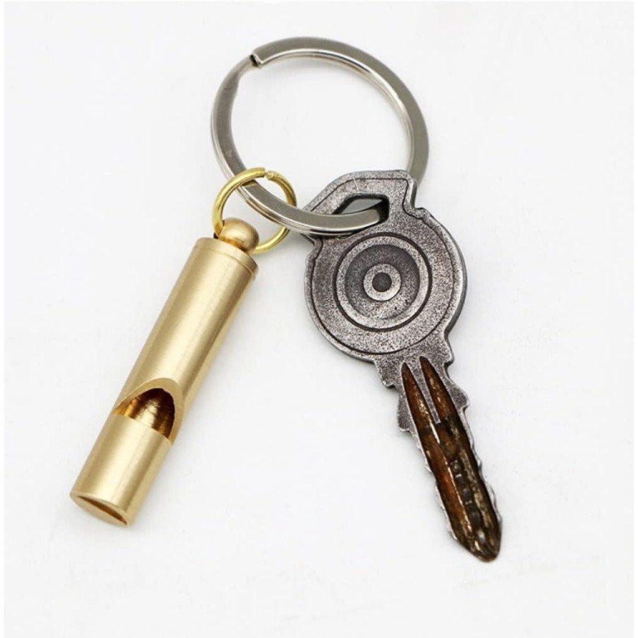 1/5pcs Brass Metal Emergency W - Emergency Whistle Loud のレビューと価格