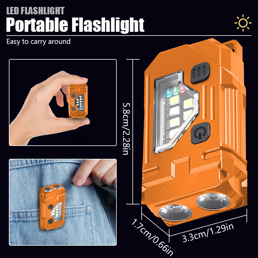 Mini Keychain EDC Flashlight R - Fishing Kit Compact のレビューと価格