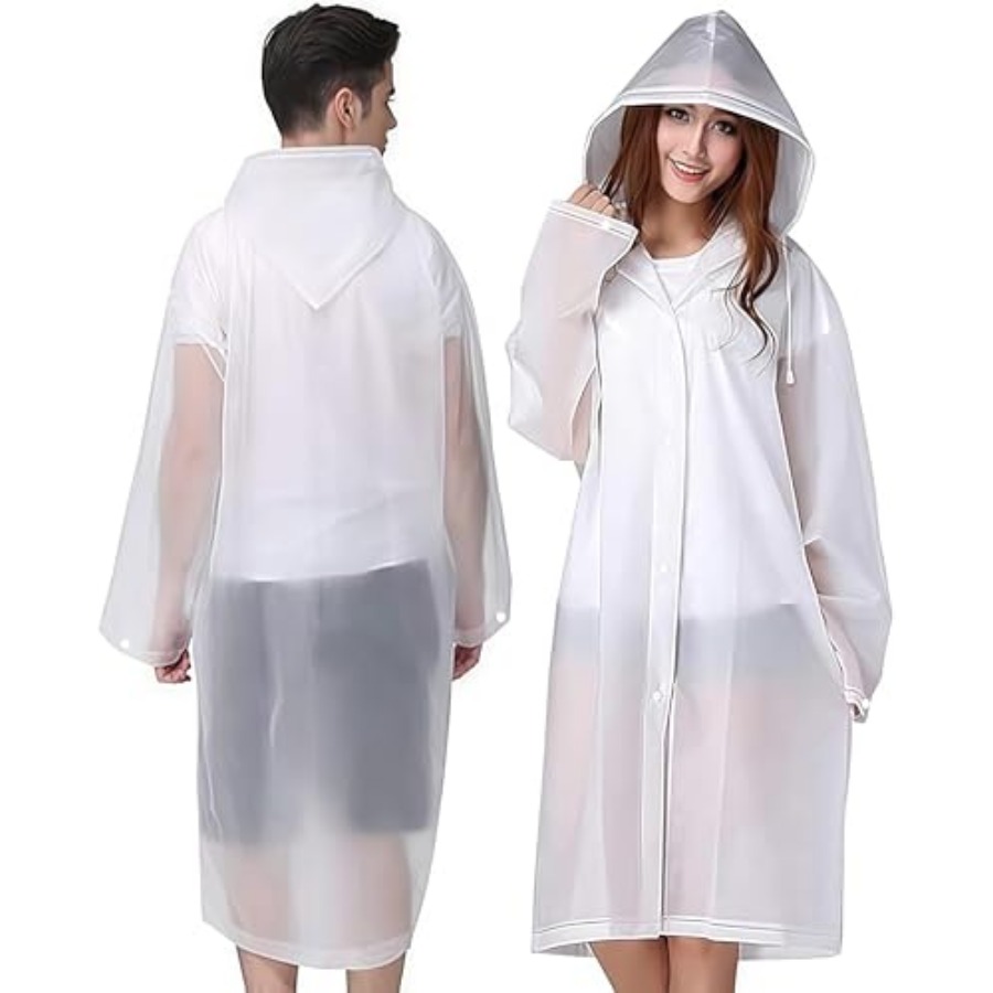 Rain Coat Poncho for Adult, 2  - Emergency Poncho Rain のレビューと価格