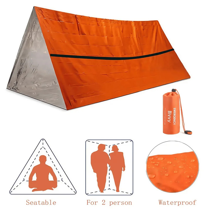 2 Person Emergency Survival Sh - Bivy Bag Emergency のレビューと価格