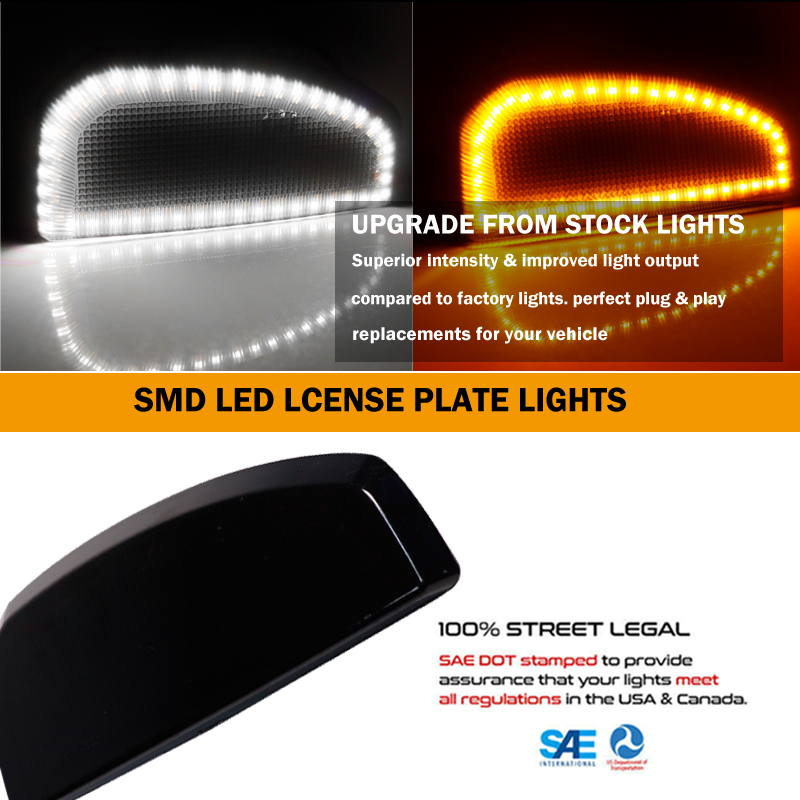 2pcs Switchback LED Side Mirro - Signal Panel Orange のレビューと価格