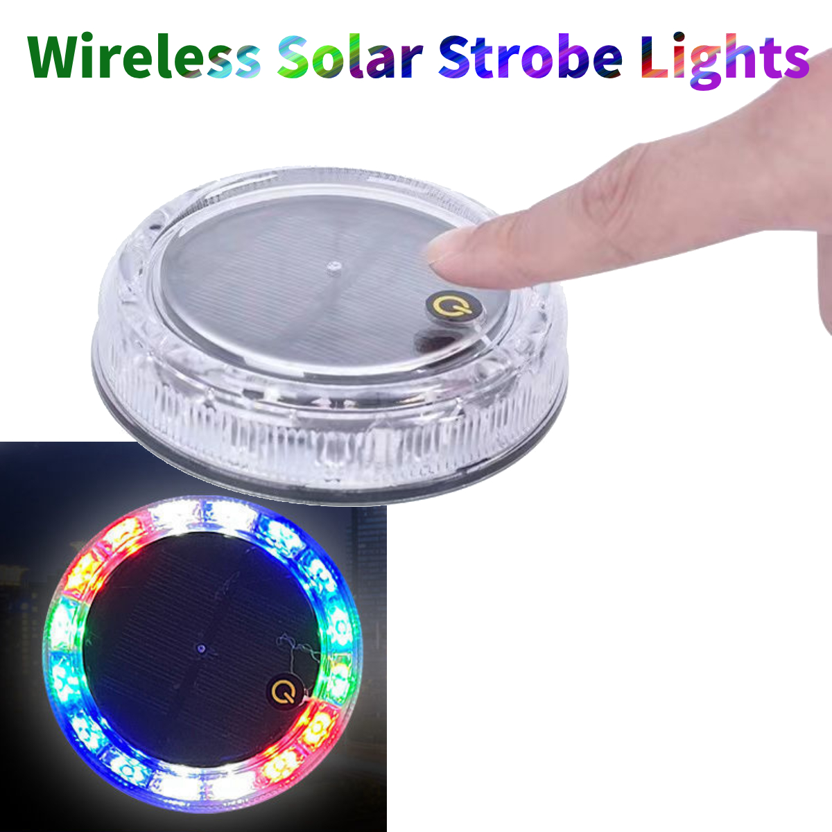 1/2x Car Wireless Strobe Touch - Sos Light Strobe のレビューと価格