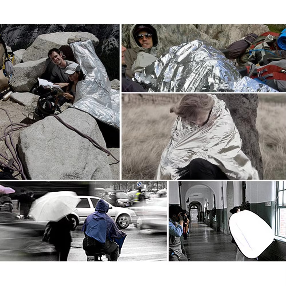 Mylar foil Emergency Survival  - Emergency Mylar Tent のレビューと価格