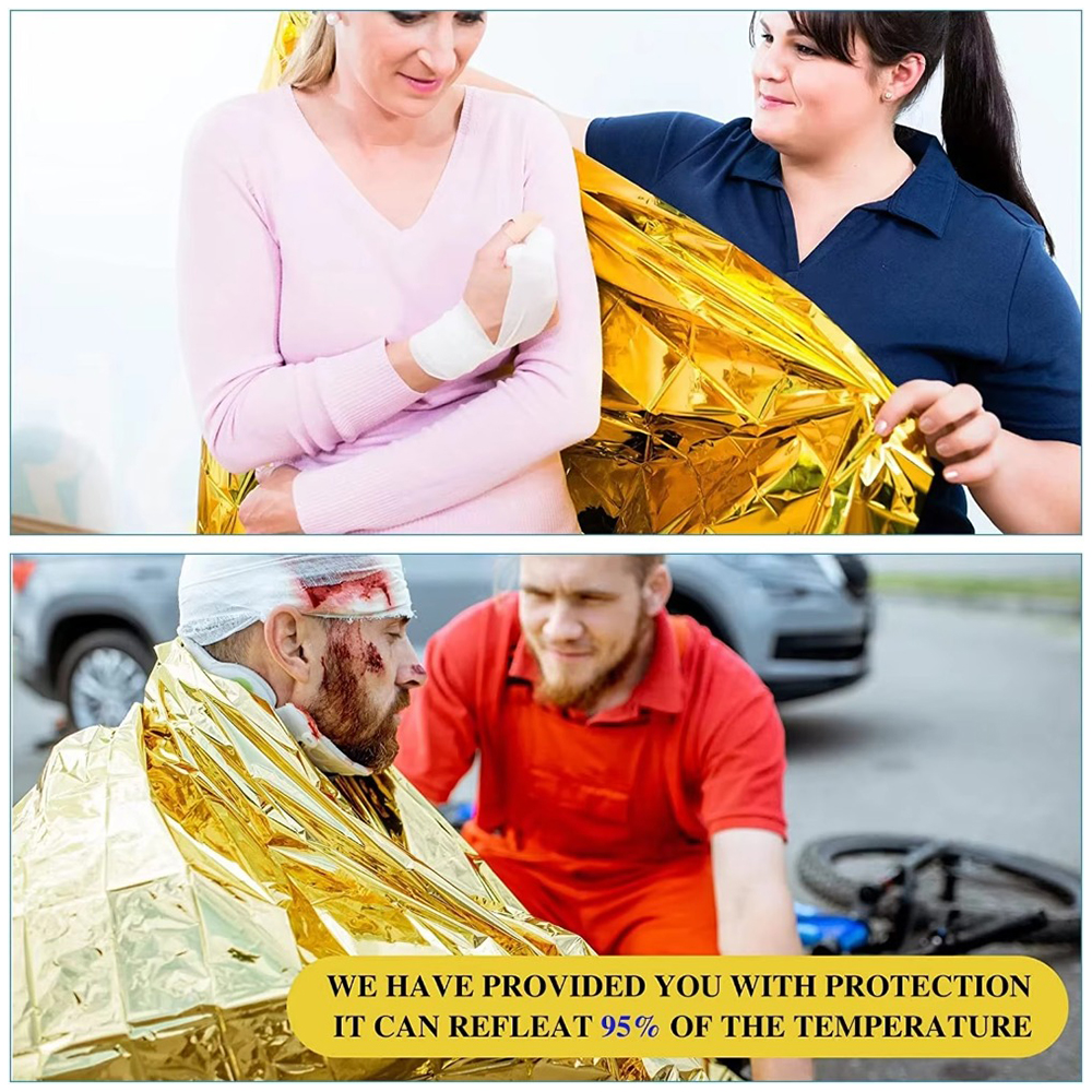 Mylar foil Emergency Survival  - Emergency Mylar Tent のレビューと価格