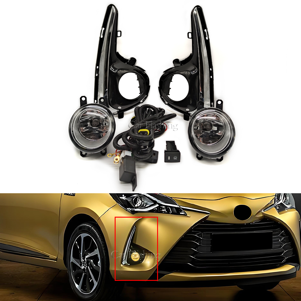 Car LED Fog Light For Toyota Y - Sos Light Strobe のレビューと価格