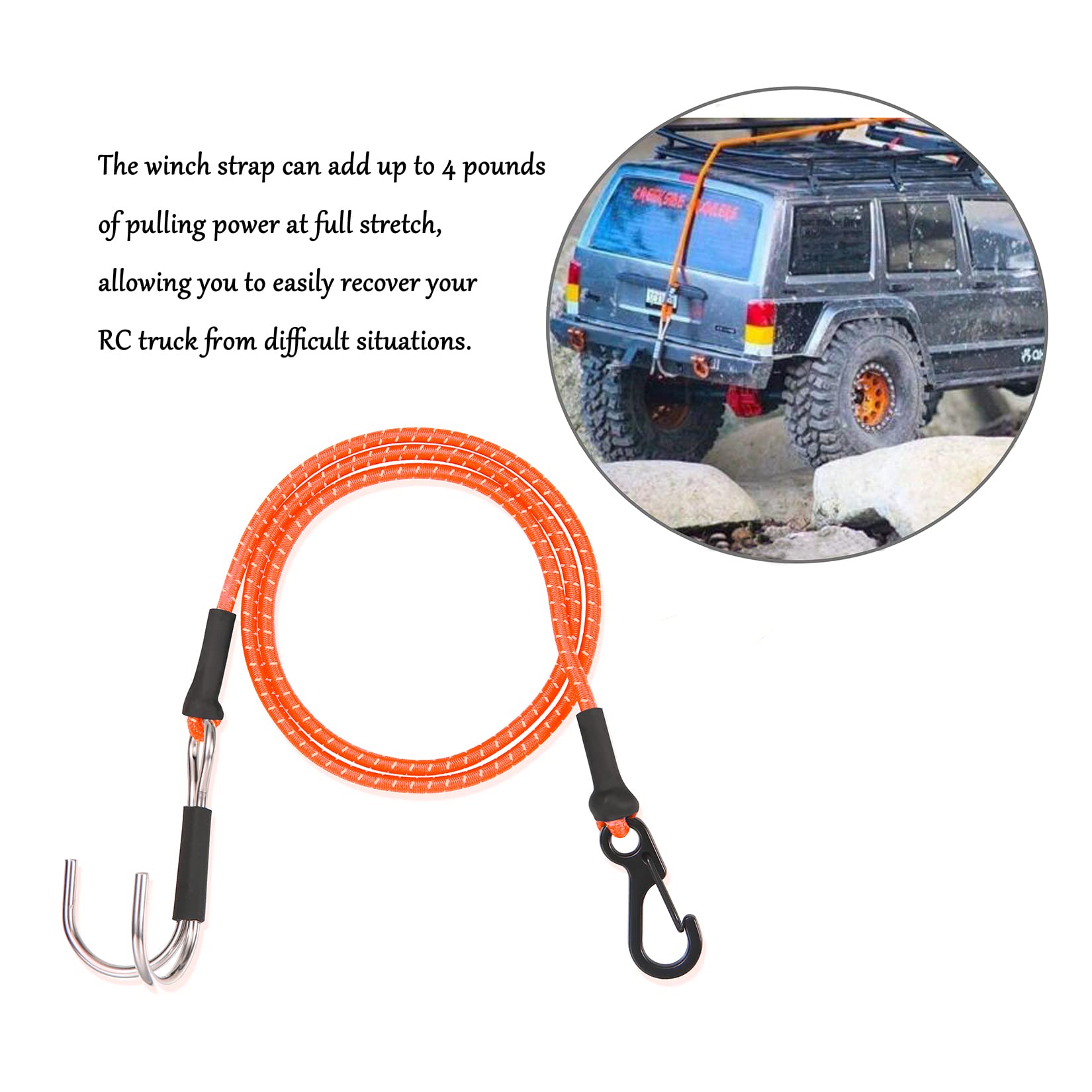 1/10 Kinetic Winch Strap Escap - Rescue Rope Throw のレビューと価格