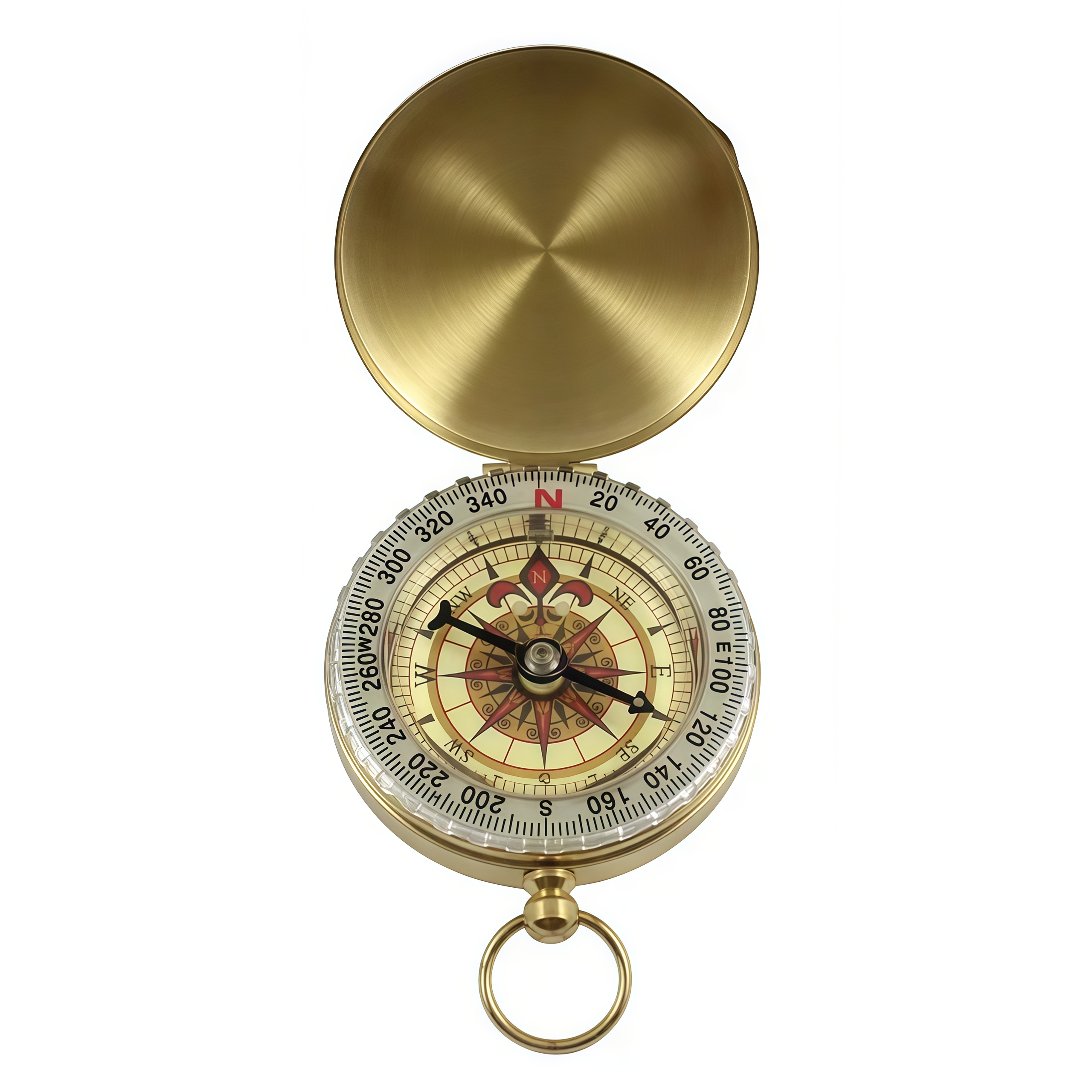 Brass Outdoor Compass - Gold C - Compass Lensatic のレビューと価格