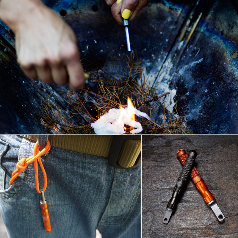 Outdoor Flint and Steel Waterp - Magnesium Fire Starter のレビューと価格