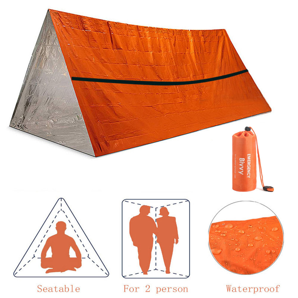 2 Person Emergency Shelter Biv - Bivy Bag Emergency のレビューと価格