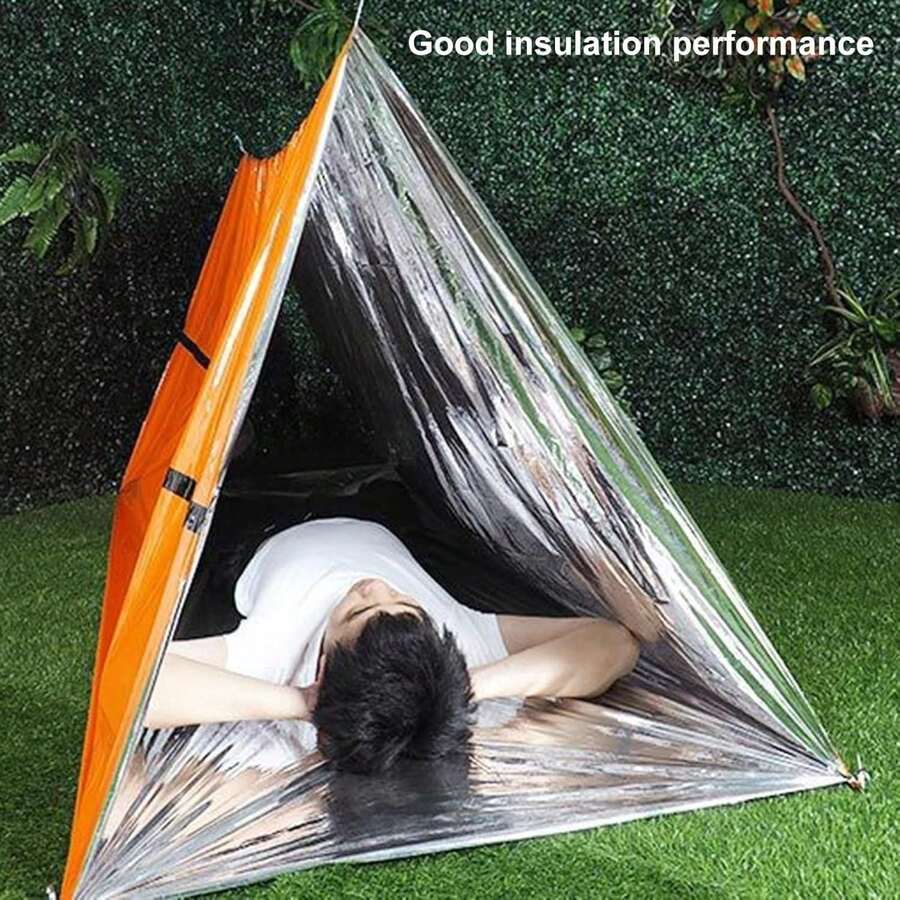 Portable Emergency Pyramid Ten - Survival Blanket Reflective のレビューと価格