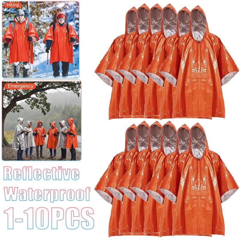 1-10PCS Compact Thermal Emerge - Survival Blanket Reflective のレビューと価格