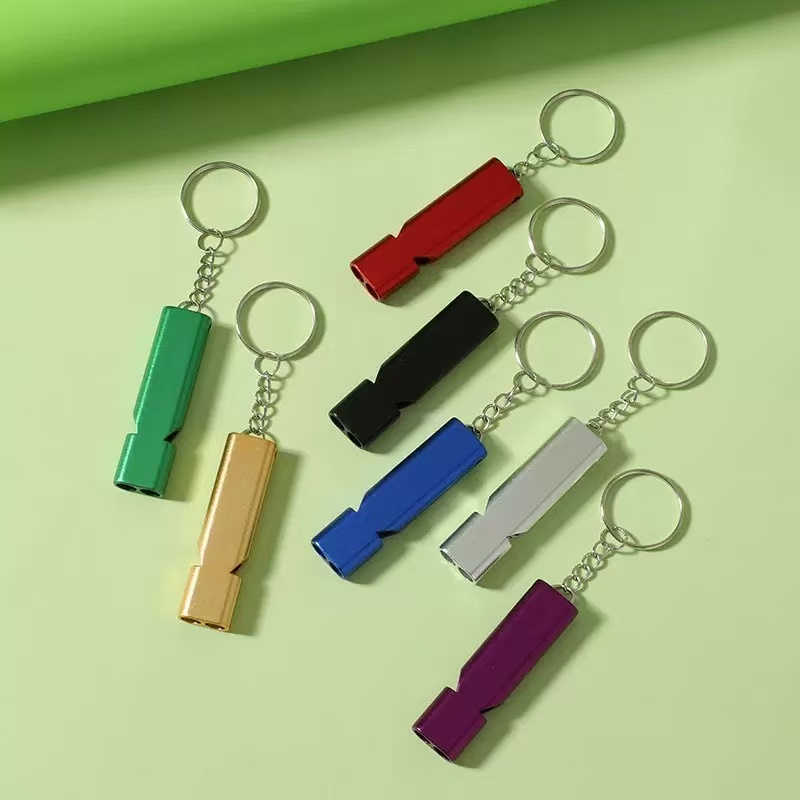 1/2Pcs Random Color Single/Dou - Emergency Whistle Loud のレビューと価格